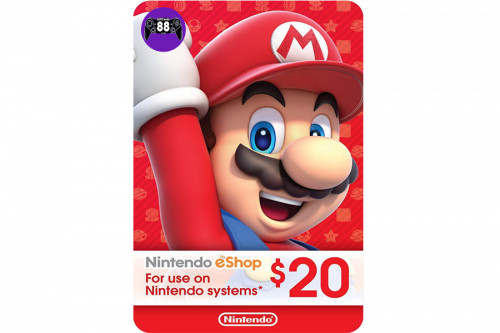 Nintendo eShop 20 USD