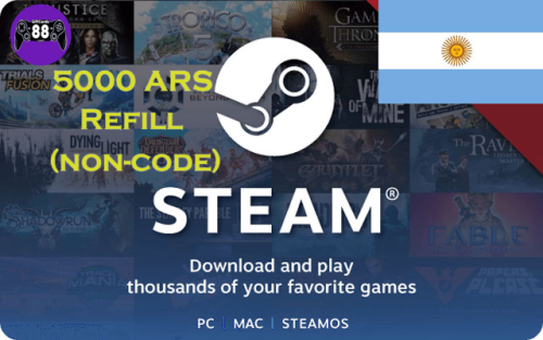 Steam 5000 ARS (refill)