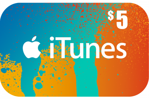 iTunes 5 USD